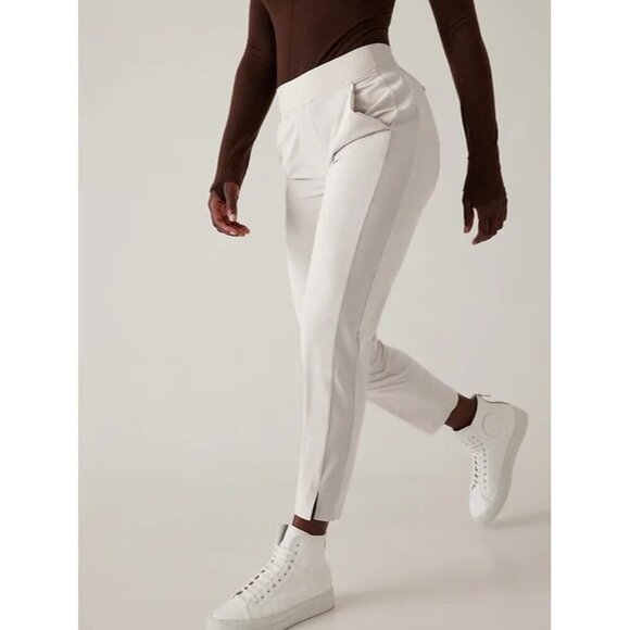 Athleta Brooklyn Mid Rise Ankle Pants 10 - Picture 1 of 7